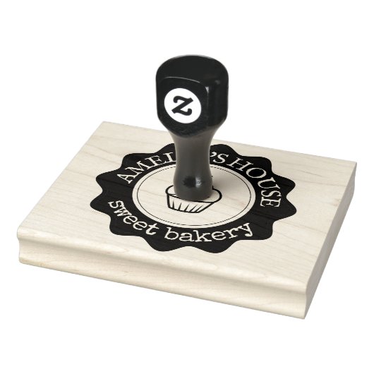 Aangepast grote persoonlijke Logo Rubberstempel (Stempel)