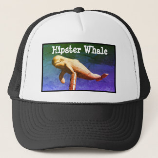 Aangepast hageltje walvis trucker pet