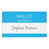 Aangepast HALLO mijn naam is badge (Voorkant)