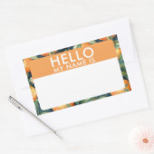 Aangepast Hallo mijn naam is Sticker (Envelop)