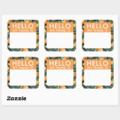 Aangepast Hallo mijn naam is Sticker (Vel)