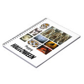 Aangepast Halloween 8 fotocollage Notitieboek (Linkerzijde)