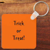 Aangepast Halloween Black Spider Sleutelhanger (Achterkant)
