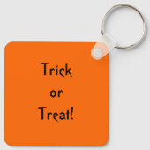 Aangepast Halloween Black Spider Sleutelhanger (Achterkant)