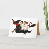 Aangepast  Halloween Wenskaart Kaart (Achterkant)