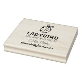Aangepast handgemaakt met liefde, Cute Ladybird Rubberstempel (Stempel)