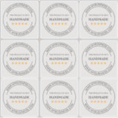 Aangepast handgemaakt product Small Business Vinyl Sticker (Voorkant)