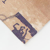 Aangepast handgeschreven Briefkaart Sentimental Ke Fleece Deken (Hoek)