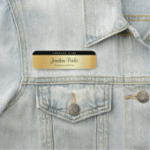 Aangepast handgeschreven naam Modern Chic Glamor G Naamplaatje (In situ)