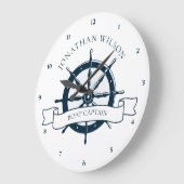 Aangepast  handvat Nautisch wiel Grote Klok (Hoek)