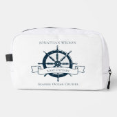 Aangepast  handvat Nautisch wiel Toilettasje (Voorkant)