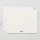 Aangepast hangertje voor jubileum van koppel Cute  Feestdagenkaart (Achterkant)