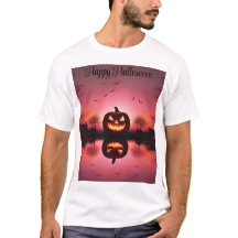 Aangepast Happy Halloween T-shirt
