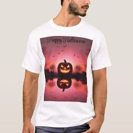 Aangepast Happy Halloween T-shirt