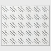 Aangepast Happy Mothers Day-inpakpapier voor moede Cadeaupapier (Vlak)