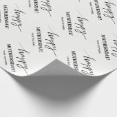 Aangepast Happy Mothers Day-inpakpapier voor moede Cadeaupapier (Hoek)