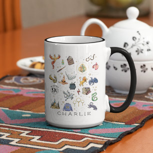 Aangepast   HARRY POTTER™-pictogrammen Koffiemok
