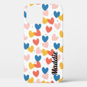 Aangepast hart bevestigen IPhone-geval Case-Mate iPhone Case (Achterkant)