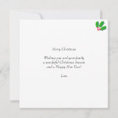 Aangepast hart en geluid voor kerstmis (Achterkant)