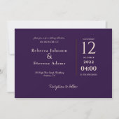 Aangepast hart Faux Burgundy Pset Photo Weddenscha Kaart (Achterkant)