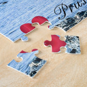 Aangepast hart Prussia Cove Morning Cornwall Foto Legpuzzel (Zijkant)