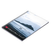 Aangepast hart St. Michaels monteren Cornwall + Ho Notitieboek (Linkerzijde)