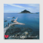 Aangepast hart St. Michaels monteren Cornwall met  (Voorkant)