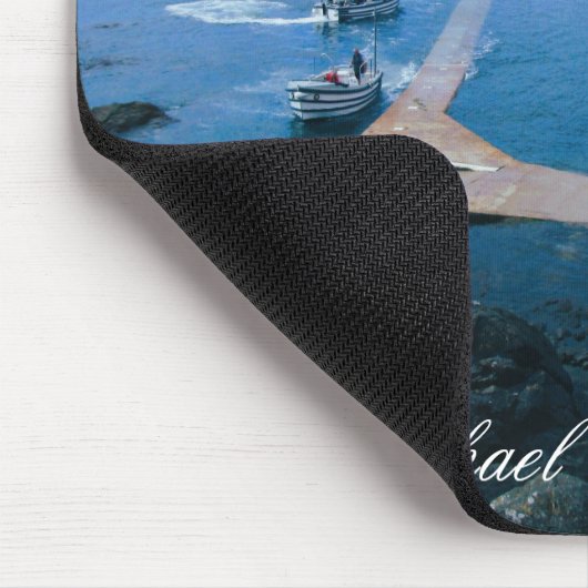 Aangepast hart St. Michaels monteren Cornwall met Muismat (Hoek)