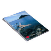 Aangepast hart St. Michaels monteren Cornwall met  Notitieboek (Rechterzijde)