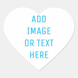 Aangepast Hart Sticker
