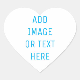 Aangepast Hart Sticker