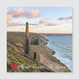 Aangepast hart Wheal Coates St Agnes Cornwall Foto