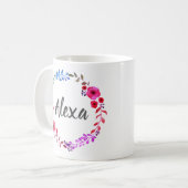 Aangepast, helder flessenaalventilator op maat koffiemok (Voorkant links)