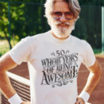 Aangepast hele jaren Geweldige-eeuwse leeftijd T-shirt<br><div class="desc">U kunt de stijl van dit shirt wijzigen door Meer > onder de stijloptie te kiezen. Het kan in het gebied worden gepersonaliseerd verstrekken of door de klik aan te passen om verdere optie aan te passen en de naam, de initialen of de woorden te veranderen. U kunt de tekstkleur...</div>