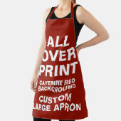 Aangepast helemaal boven afdrukken Grote Schort CA (Insitu)