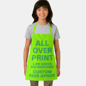 Aangepast helemaal boven Afdrukken Kinder Schort L (Insitu)