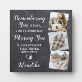 Aangepast herdenkingsgedicht voor gezelschapsdiere fotoplaat (Voorkant)