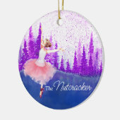 Aangepast herdenkingsmerk Nutcracker Ballet keepom Keramisch Ornament (Links)