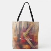 Aangepast: herfstschemering: Waterverf Hues Tas. Tote Bag (Voorkant)