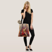 Aangepast: herfstschemering: Waterverf Hues Tas. Tote Bag (Op model)