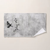 Aangepast hertenpaar bad handdoek (Handdoek)