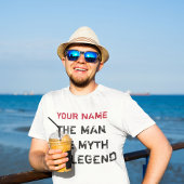 Aangepast het Man. De mythe. De legende. T-shirt