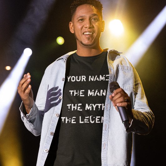 Aangepast het Man. De mythe. De legende. T-shirt