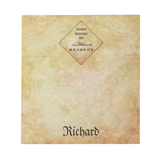 Aangepast hier is het Notitieblok Dragaons (Voorkant)