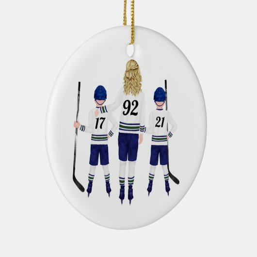 Aangepast Hockey Ornament (Rechts)