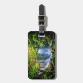 Aangepast Hoefijzer Herfsten bagagelabel (Voorkant verticaal)