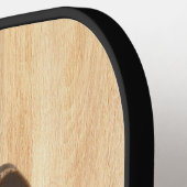 Aangepast Hoefijzer met Rozen & Monogram Pickleball Paddle (Links Detail)