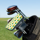 Aangepast Hoesje ananassetpatroon Golf Putter Golfheadcover (Insitu)