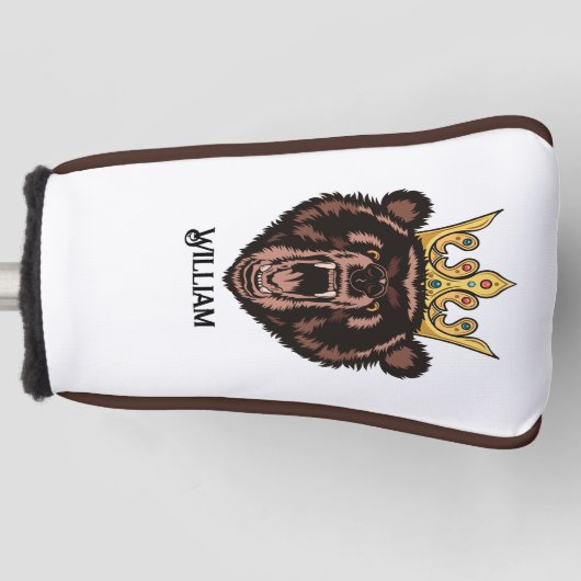Aangepast Hoesje Golf Putter Golfheadcover (Voorkant)