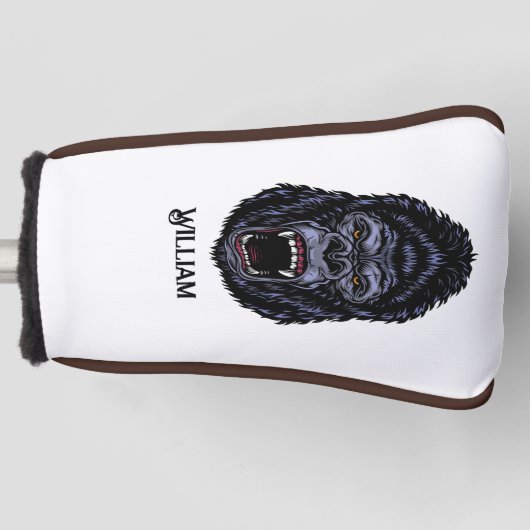 Aangepast Hoesje Golf Putter Golfheadcover (Voorkant)